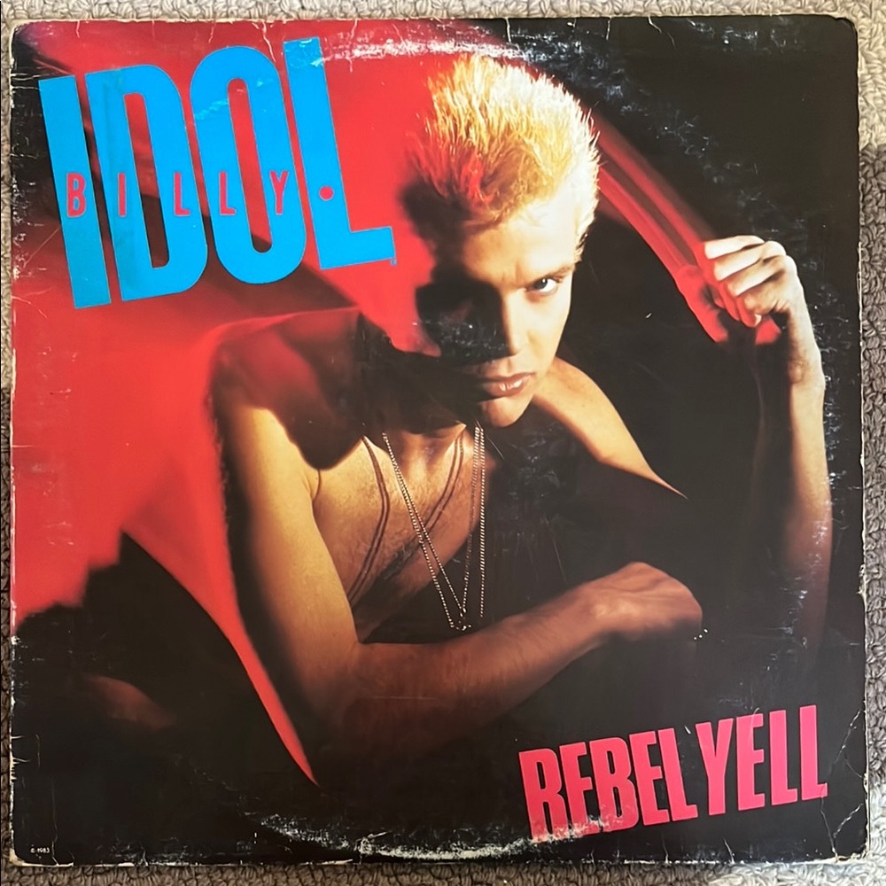 Billy Idol Rebel Yell Vinyl Record